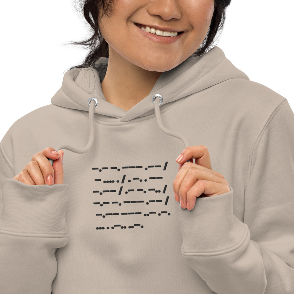 Warm Winter Hoodie in Sandshell –  Know the enemy and know yourself