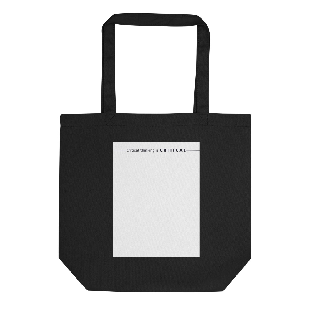 Thinker's Library Book Bag – Durable Eco Cotton