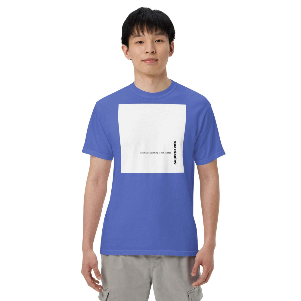 Thinker's Ultra-Soft T-shirt in Blue – Einstein's Legacy