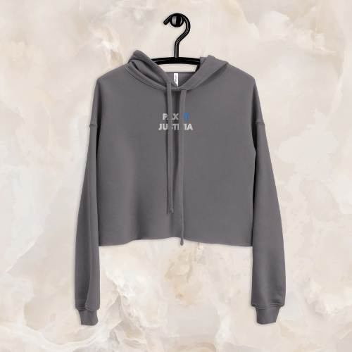 Ultra Soft Cropped Hoodie – Pax et Justitia