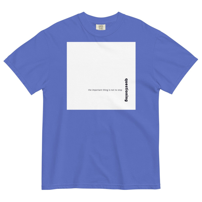 Thinker's Ultra-Soft T-shirt in Blue – Einstein's Legacy