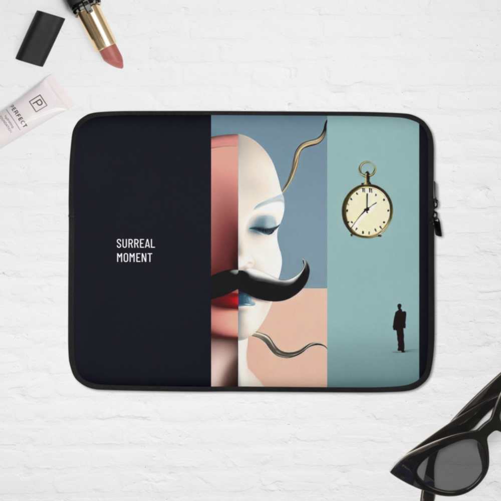 13" Laptop Sleeve featuring AI designed Art