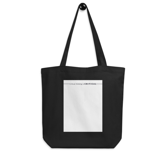 Thinker's Library Book Bag – Durable Eco Cotton